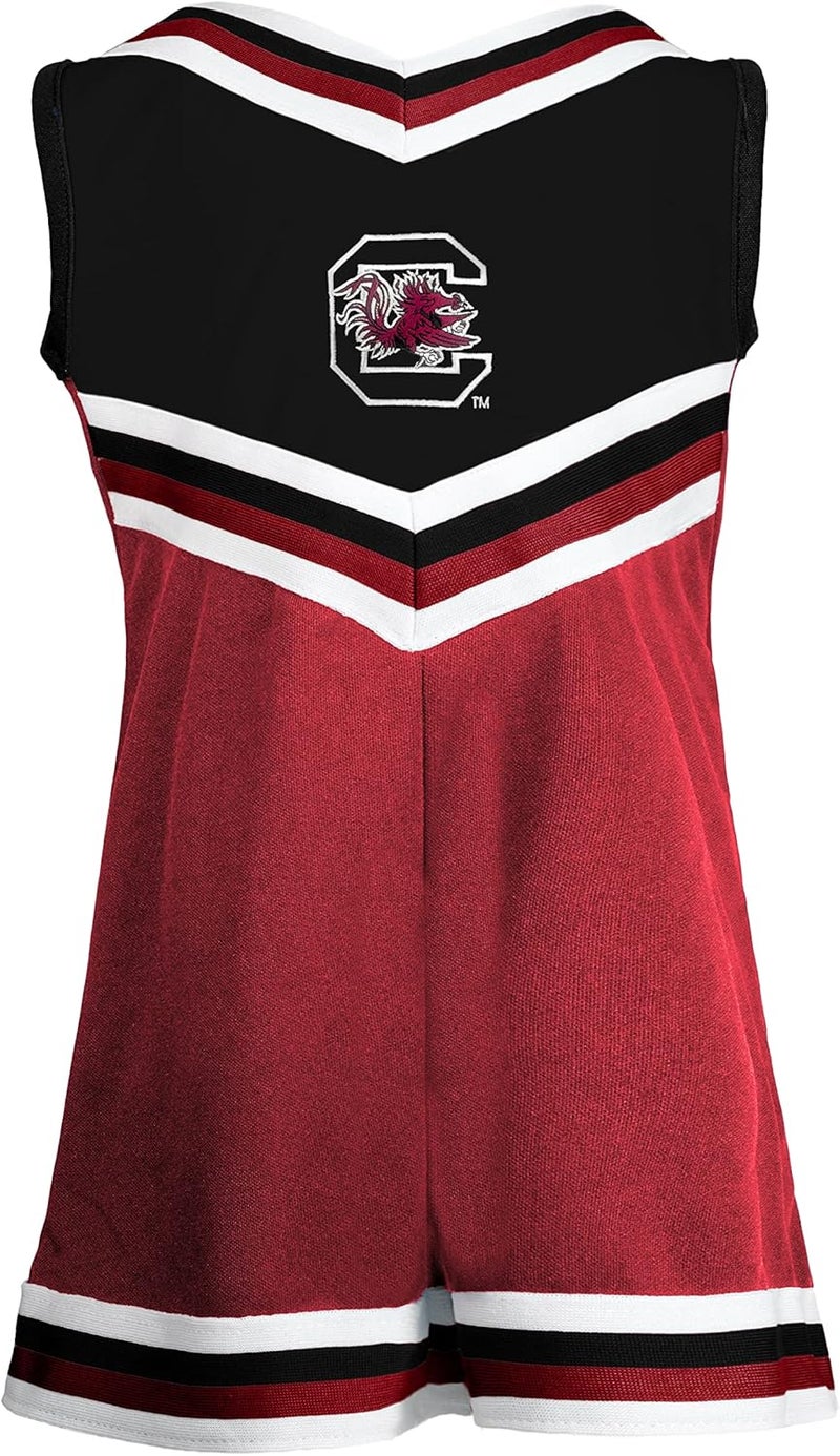 Little King Store NCAA Toddler/Youth Girls Team Cheer Jumper Dress-Sizes 2T 3T 4T 6 - Image 1